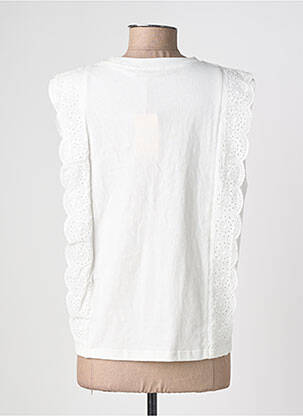 T-shirt coupe droite manches courtes blanc IT HIPPIE femme