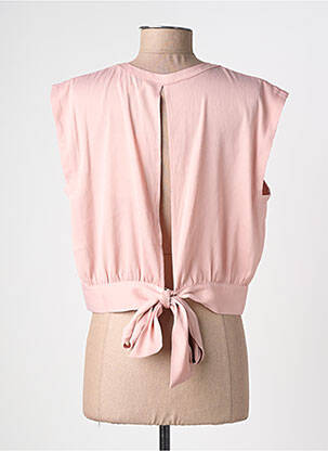 Top manches courtes manches courtes rose CHOKLATE femme