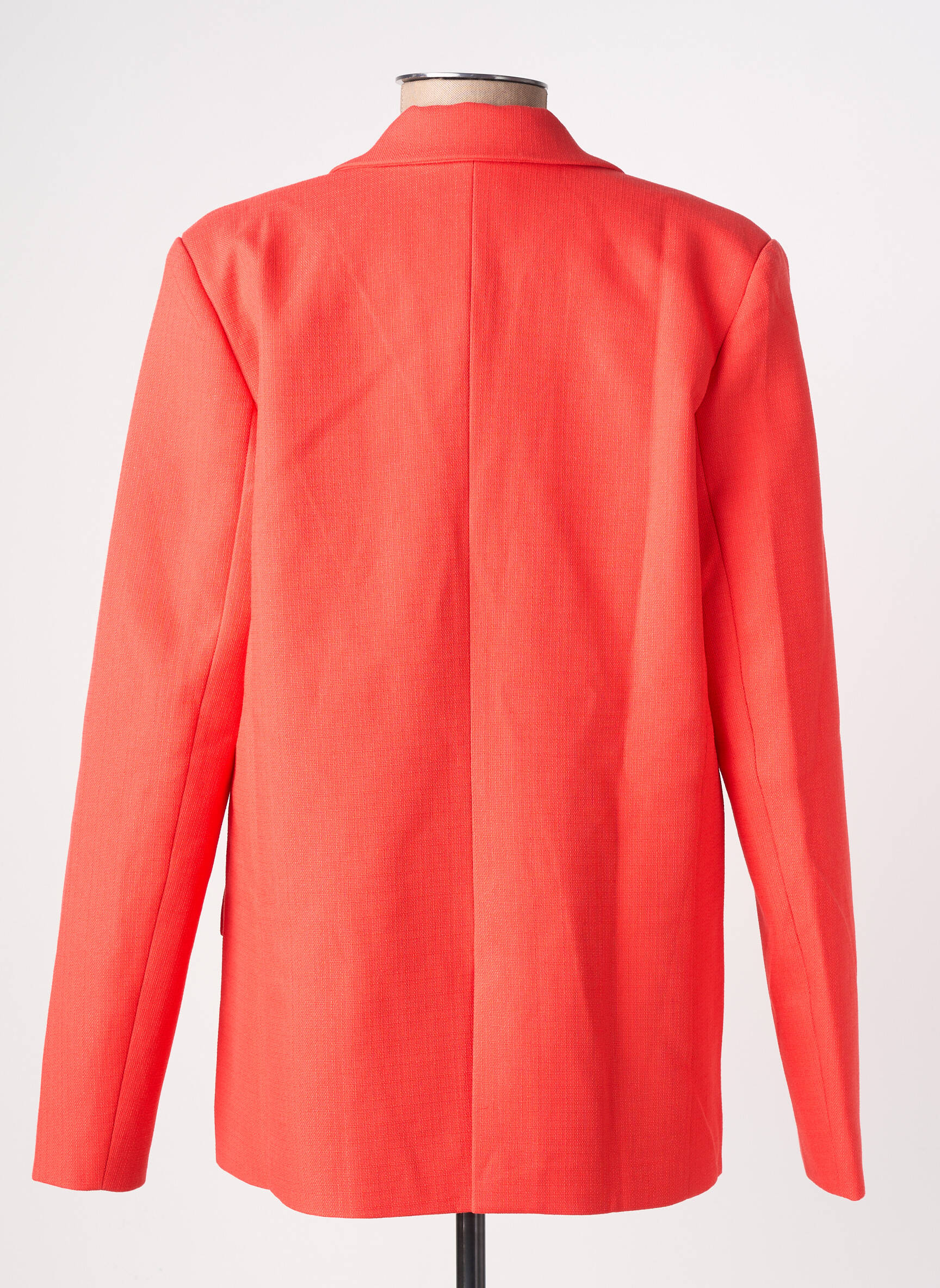 Blazer finition intérieure doublée rouge GRACE & MILA femme