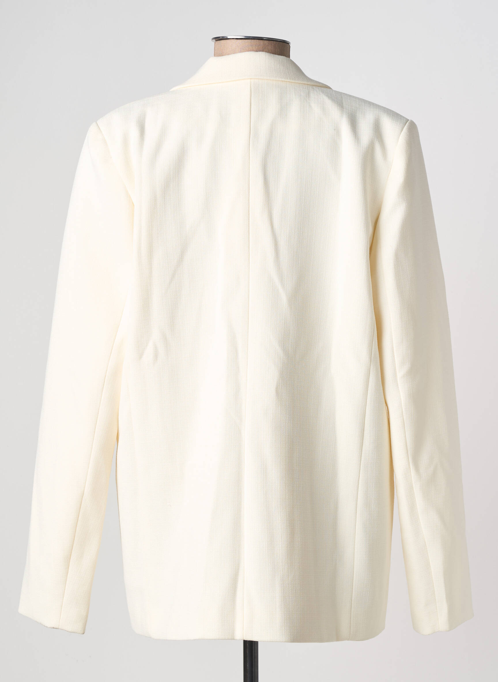 Blazer finition intérieure doublée blanc GRACE & MILA femme