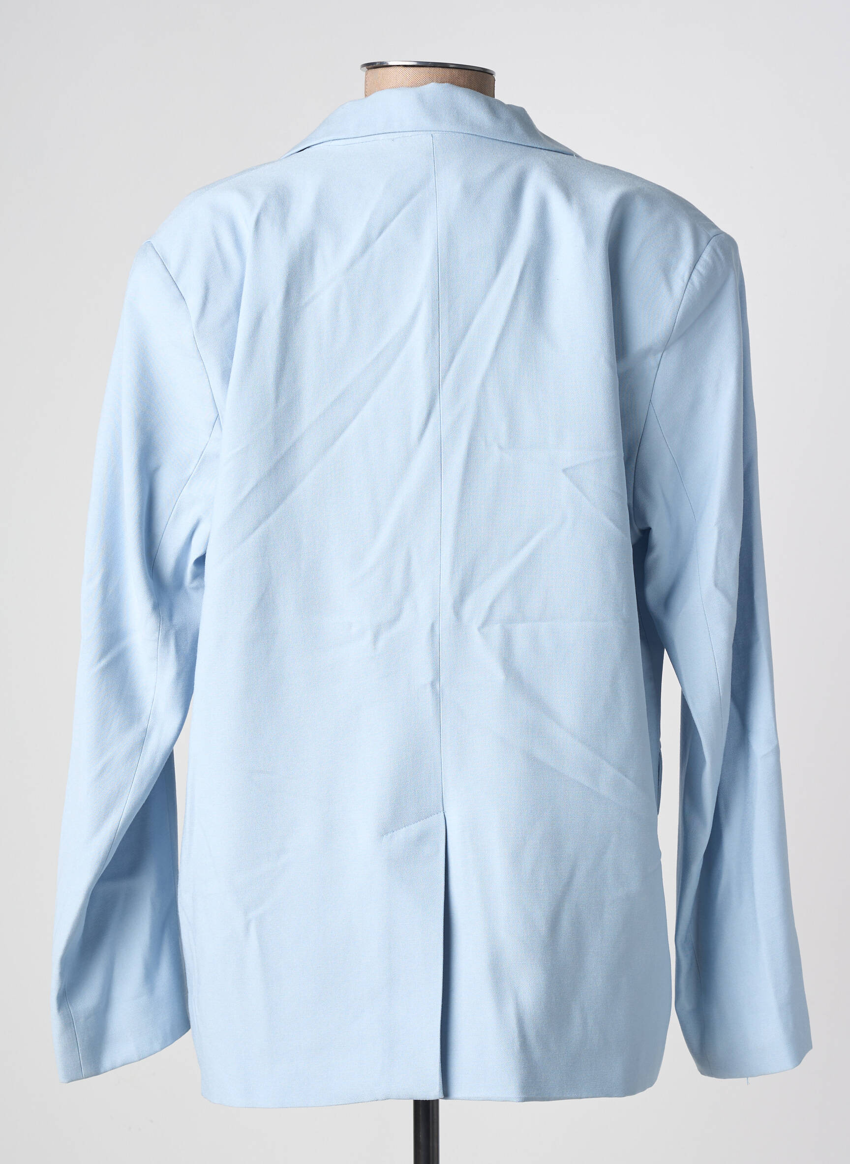 Blazer finition intérieure doublée bleu ANGE femme