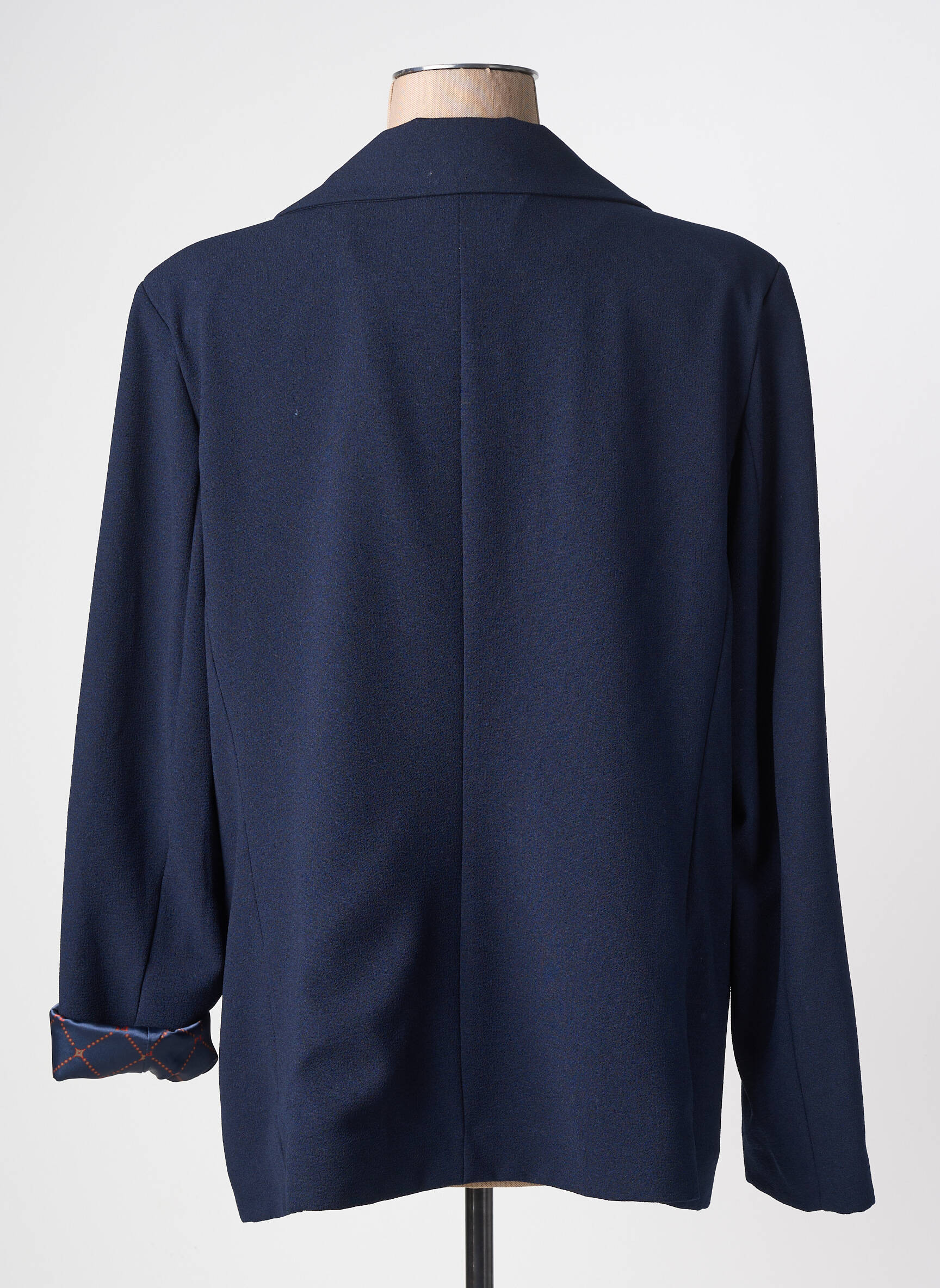 Blazer finition intérieure doublée bleu PAKO LITTO femme