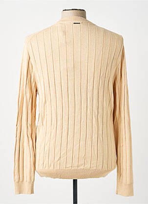Pull stretch manches longues beige GUESS BY MARCIANO homme