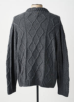 Pull stretch manches longues gris GUESS homme
