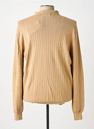 Polo manches longues manches longues beige GUESS BY MARCIANO homme