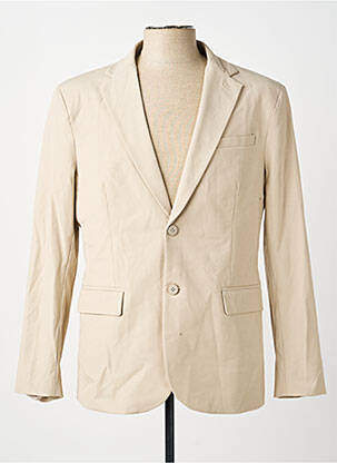 Blazer finition intérieure doublée beige GUESS homme