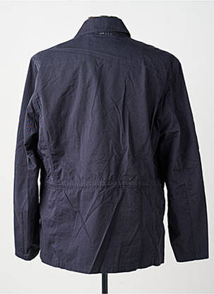 Veste casual fermeture boutonnée sur le devant bleu IKKS homme