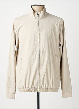 Coupe-vent resserrée sur le bas sans capuche beige GUESS BY MARCIANO homme