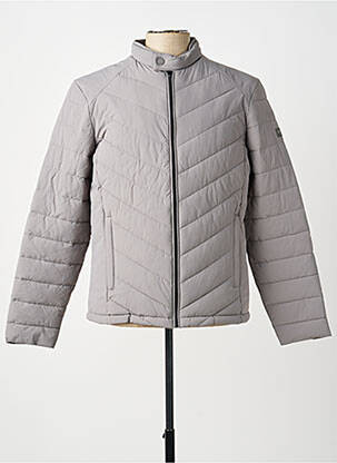 Doudoune manches longues sans capuche gris GUESS homme