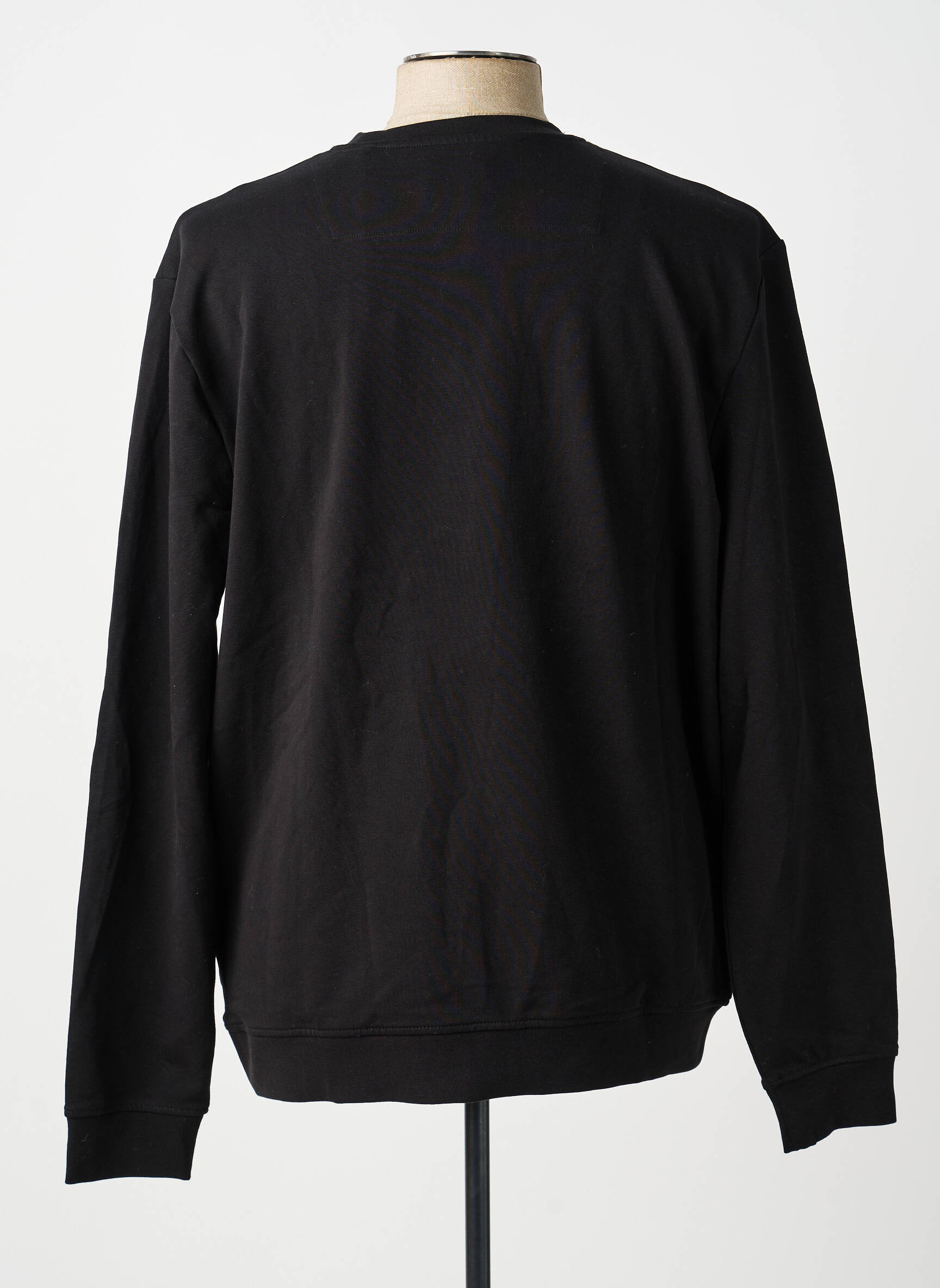 Sweat-shirt stretch manches longues noir GUESS homme