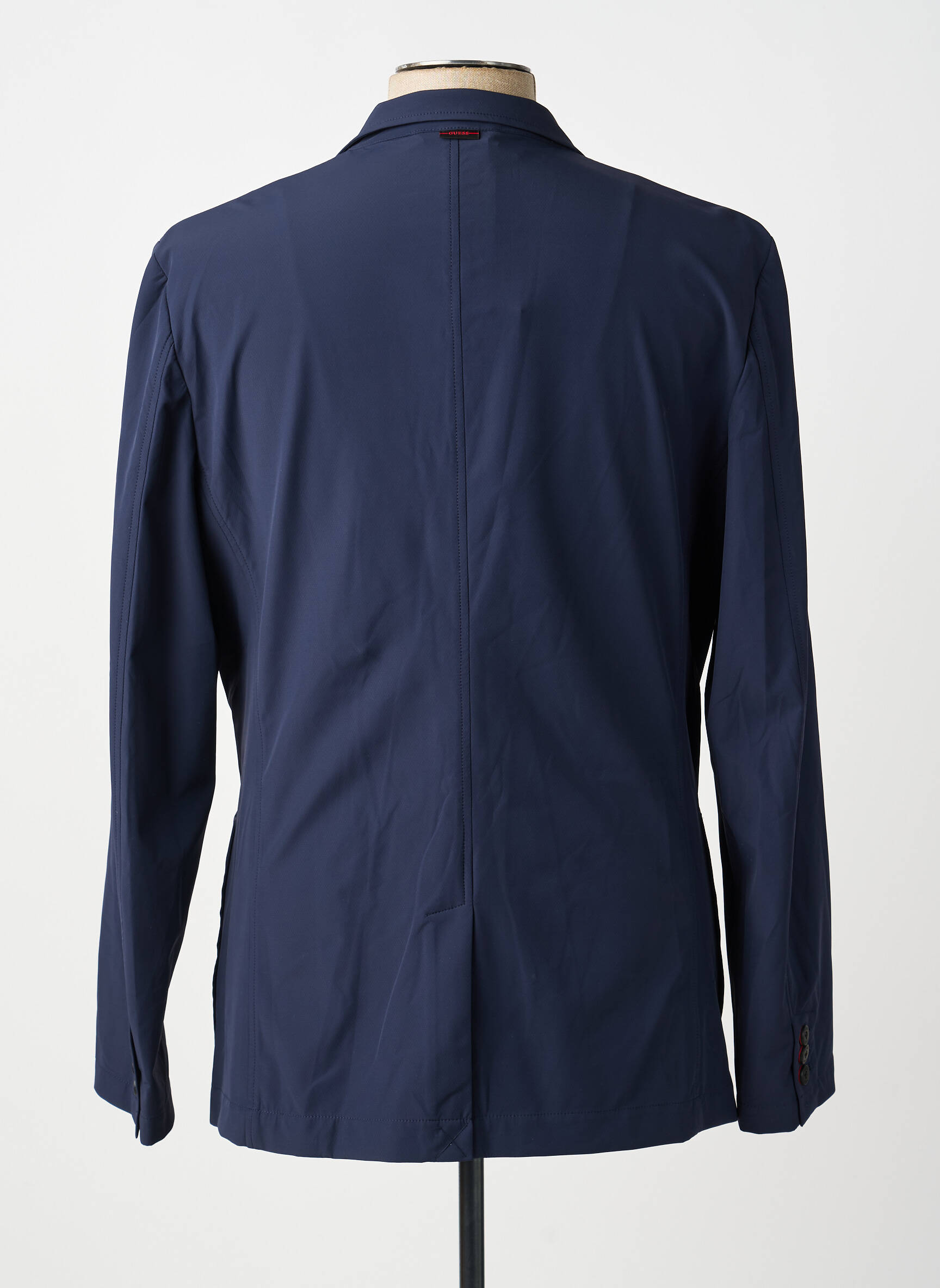 Blazer coupe cintrée bleu GUESS homme