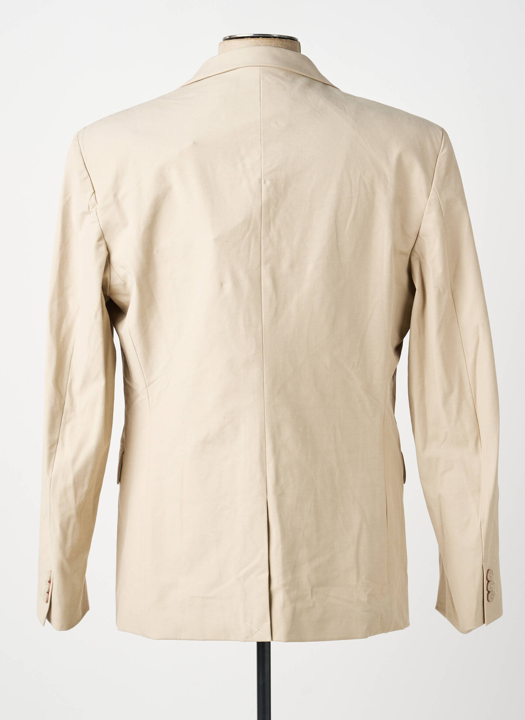 Blazer finition intérieure doublée beige GUESS homme
