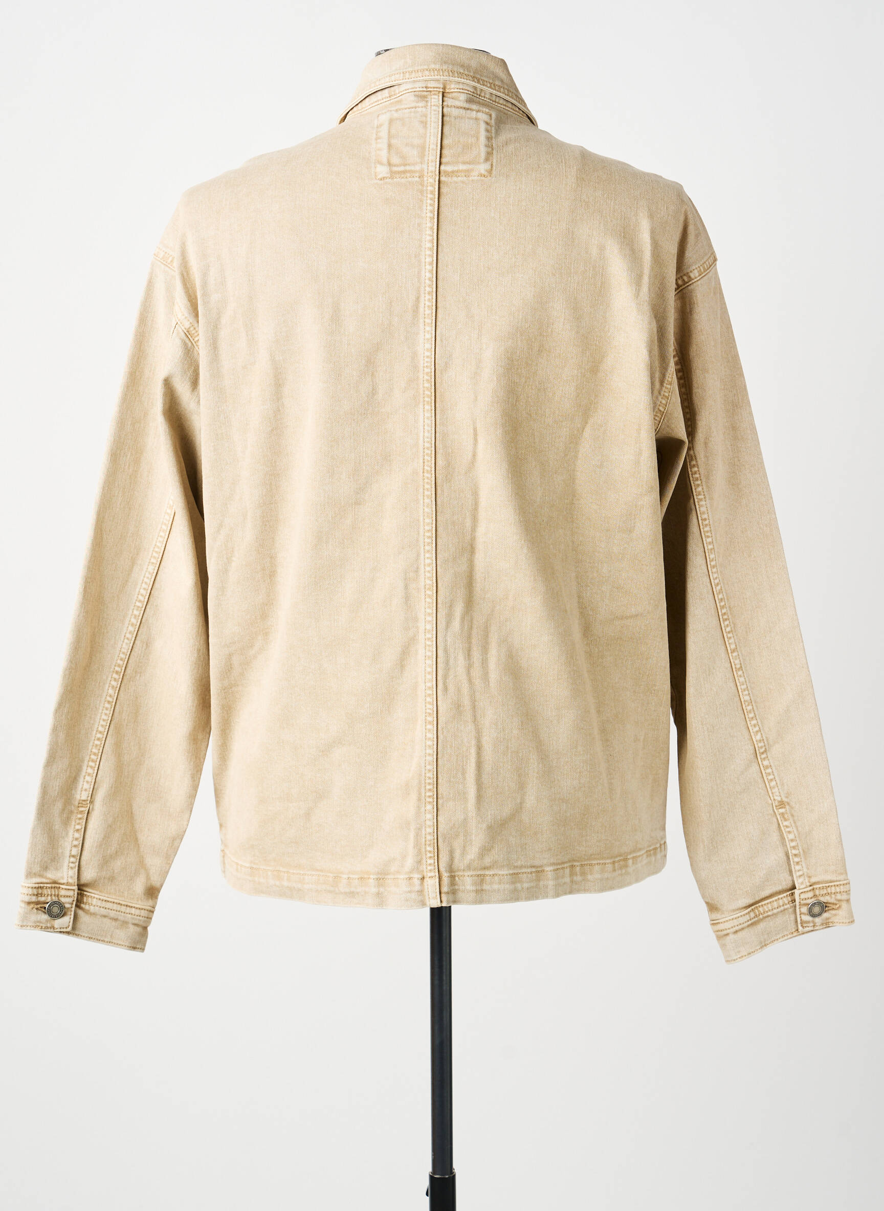 Veste casual coupe droite beige GUESS homme