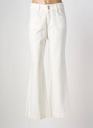Jean coupe flare taille normale taille normale beige IT HIPPIE femme