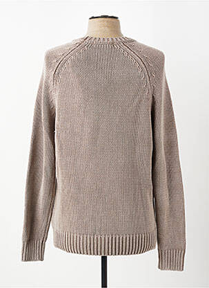 Pull stretch manches longues gris GUESS homme