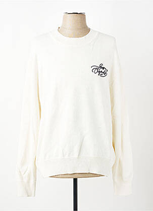 Pull stretch manches longues beige GUESS homme