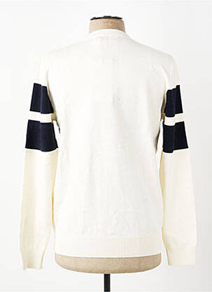 Pull stretch manches longues beige GUESS homme