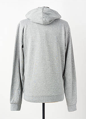 Sweat-shirt à capuche poches manches longues gris GUESS homme