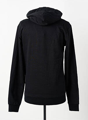 Sweat-shirt à capuche poches manches longues noir GUESS homme