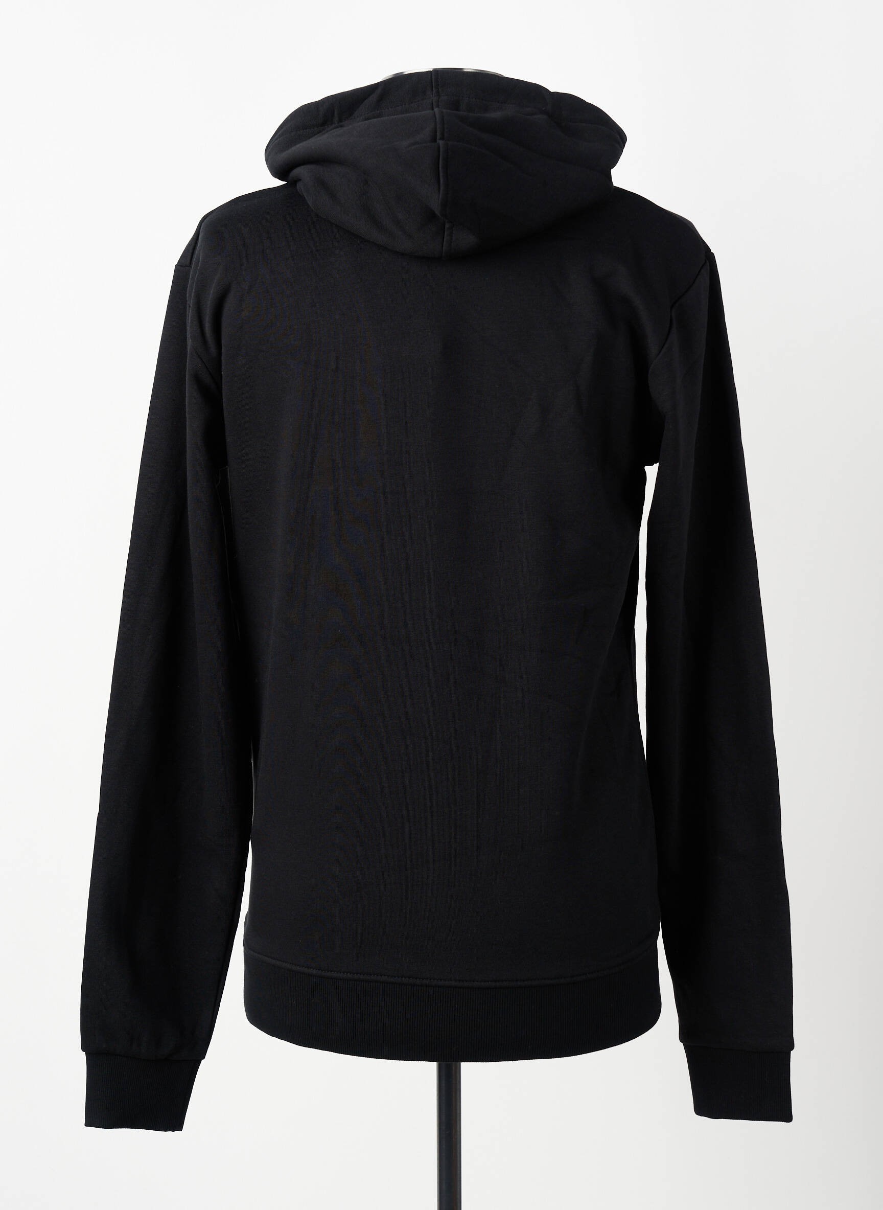 Sweat-shirt à capuche poches manches longues noir GUESS homme