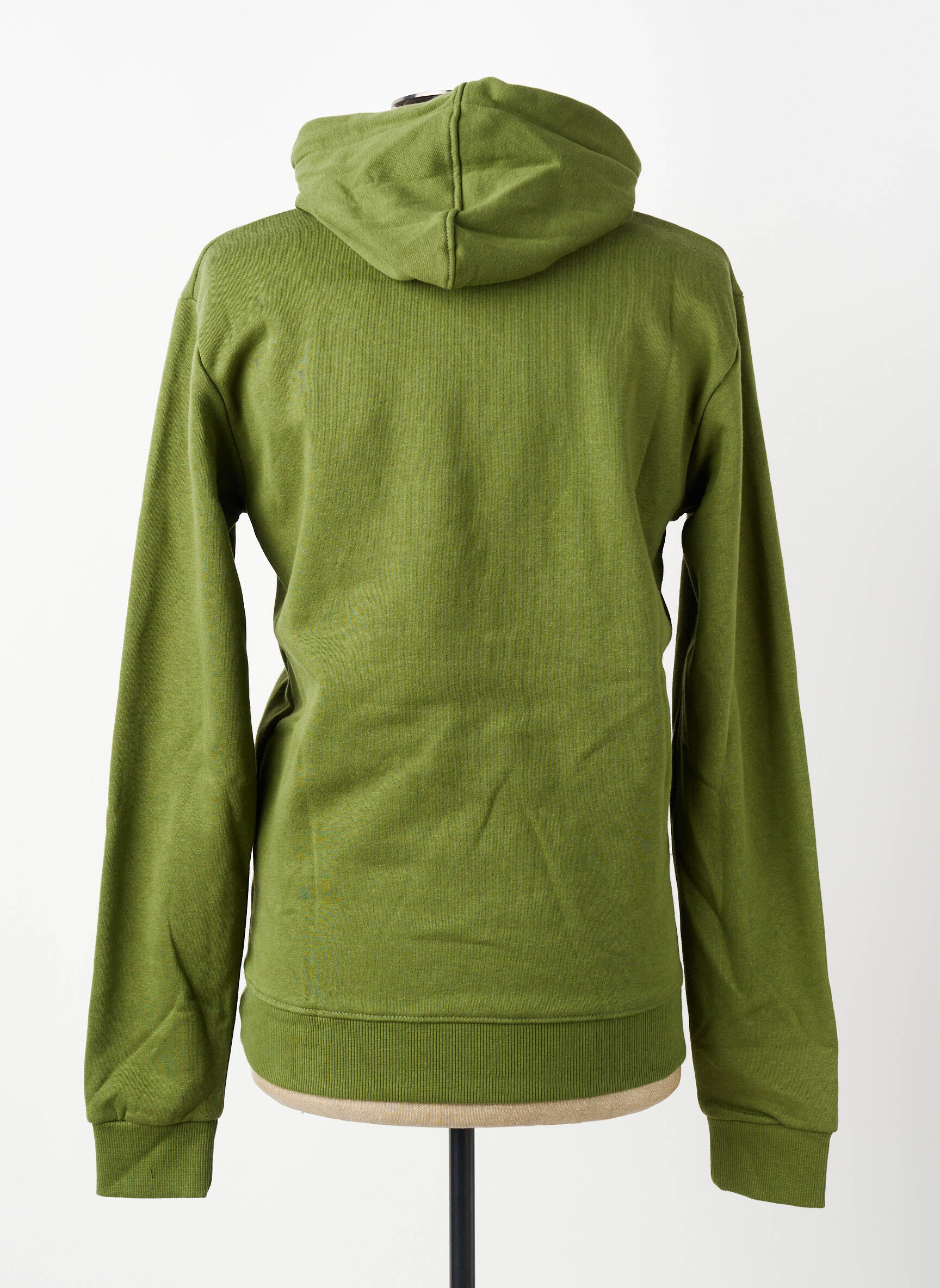 Sweat-shirt à capuche poches manches longues vert GUESS homme