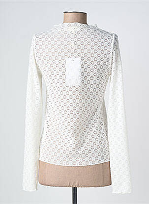 T-shirt manches longues manches longues blanc GRACE & MILA femme