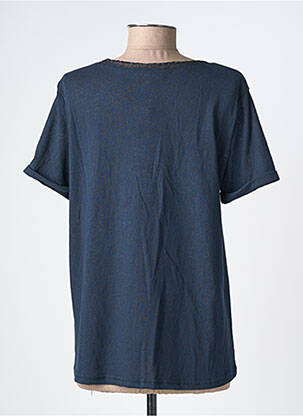 T-shirt coupe droite manches courtes bleu GRACE & MILA femme