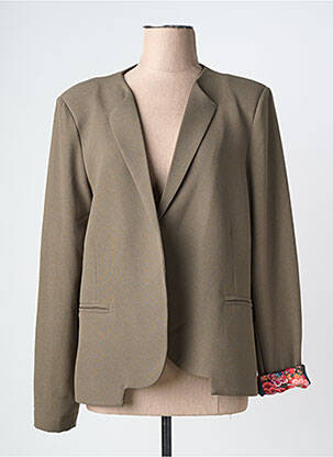 Blazer manches longues vert PAKO LITTO femme