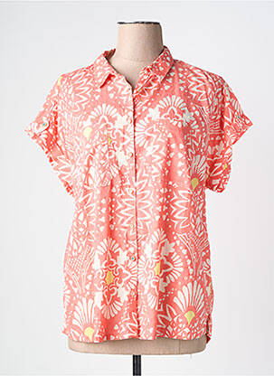 Chemisier manches courtes manches courtes orange WHITE STUFF femme
