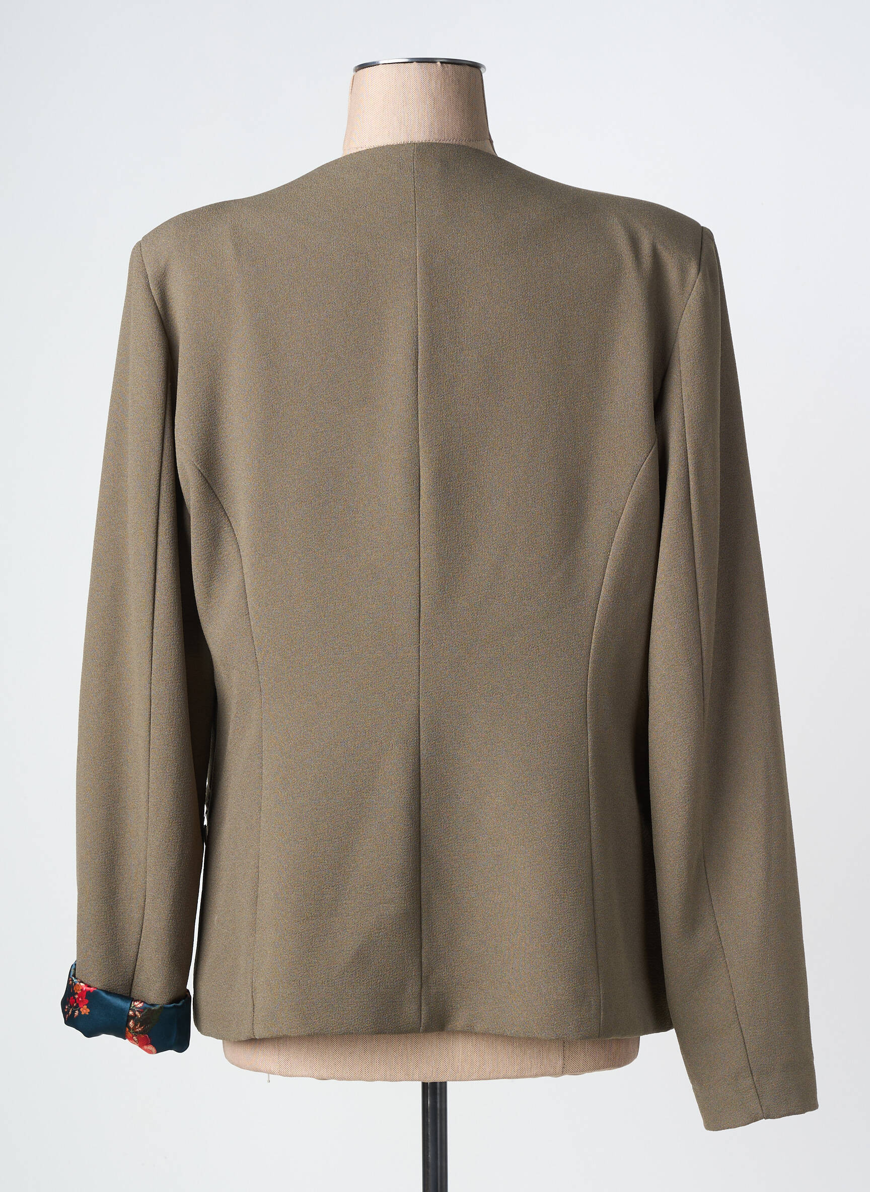 Blazer manches longues vert PAKO LITTO femme