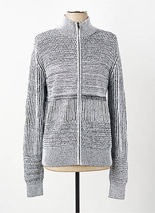 Veste casual resserrée sur le bas blanc GUESS homme