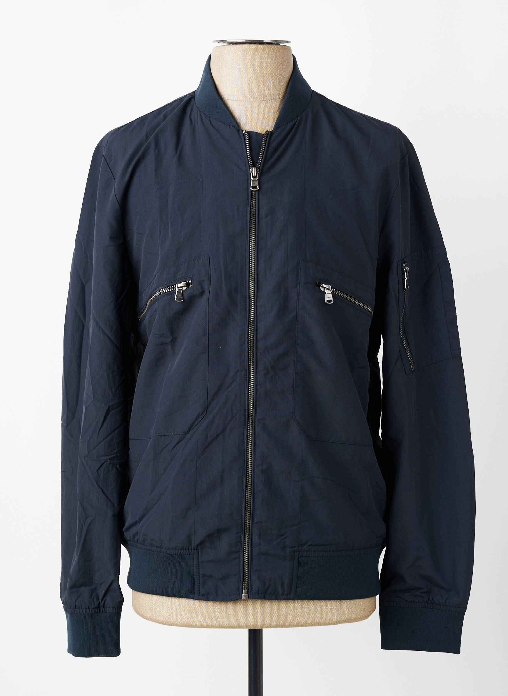 Blouson poches bleu IKKS homme