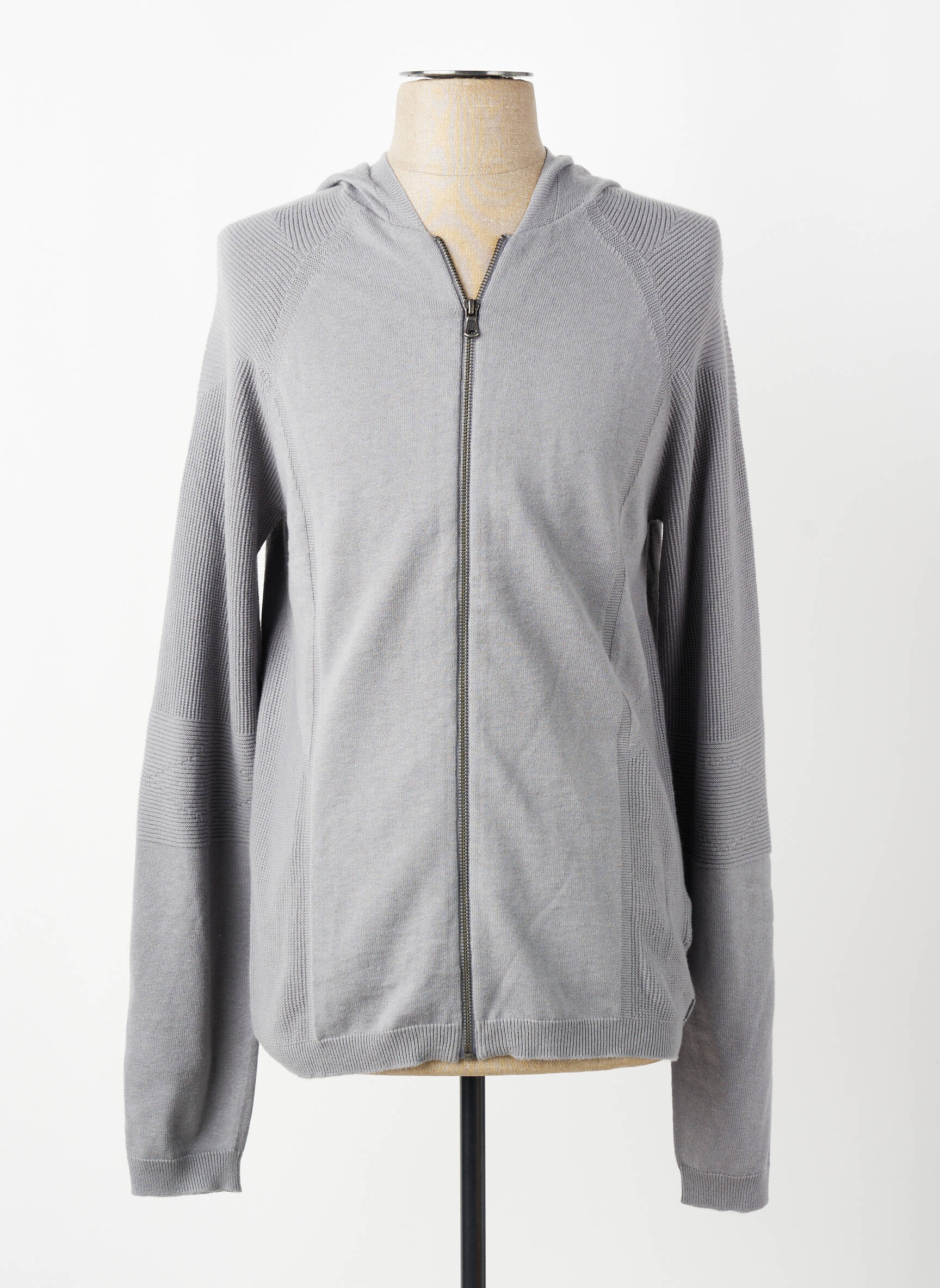 Veste casual resserrée sur le bas gris IKKS homme
