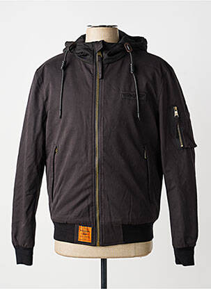 Blouson poches noir BOMBERS homme