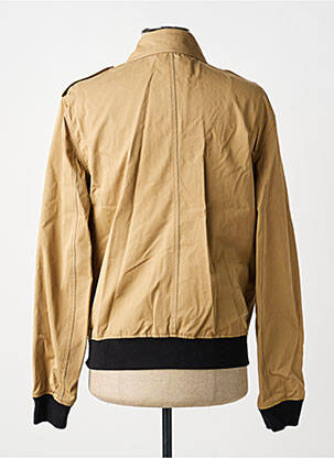 Blouson fermeture zippée sous rabat pressionné beige THE KOOPLES homme
