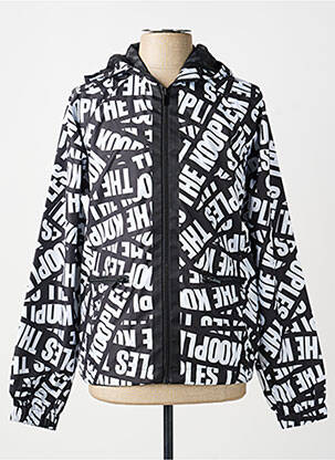 Coupe-vent resserrée sur le bas a capuche noir THE KOOPLES homme