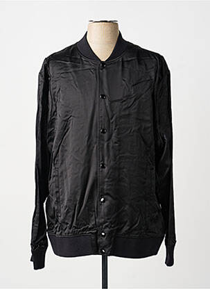 Veste casual resserrée sur le bas noir THE KOOPLES homme