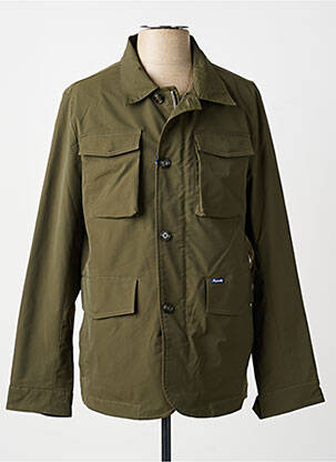 Veste casual finition intérieure doublée vert FACONNABLE homme