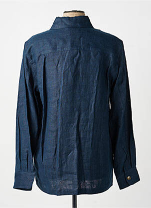 Veste casual fermeture boutonnée sur le devant bleu FACONNABLE homme
