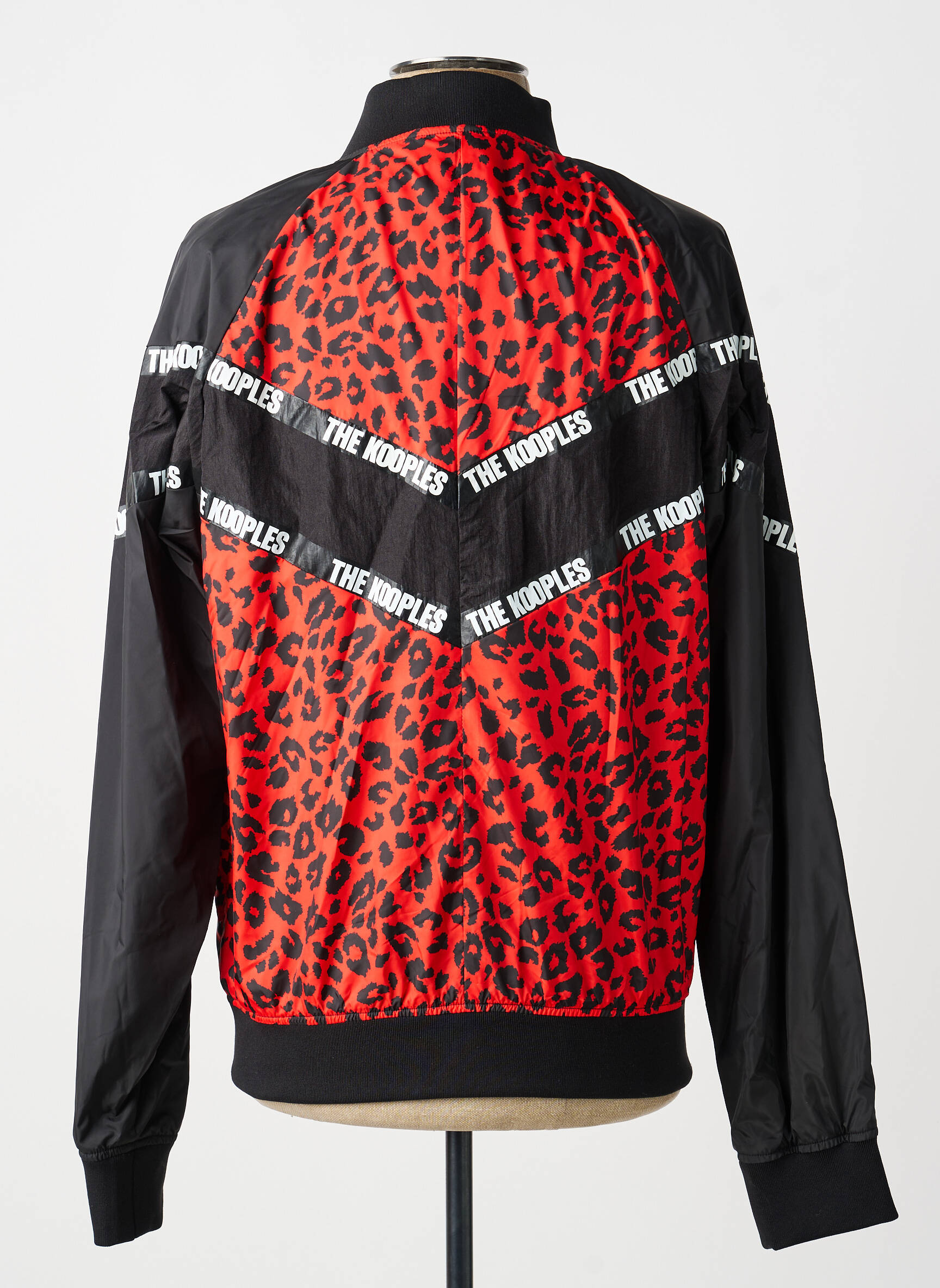 Coupe-vent resserrée sur le bas sans capuche noir THE KOOPLES homme