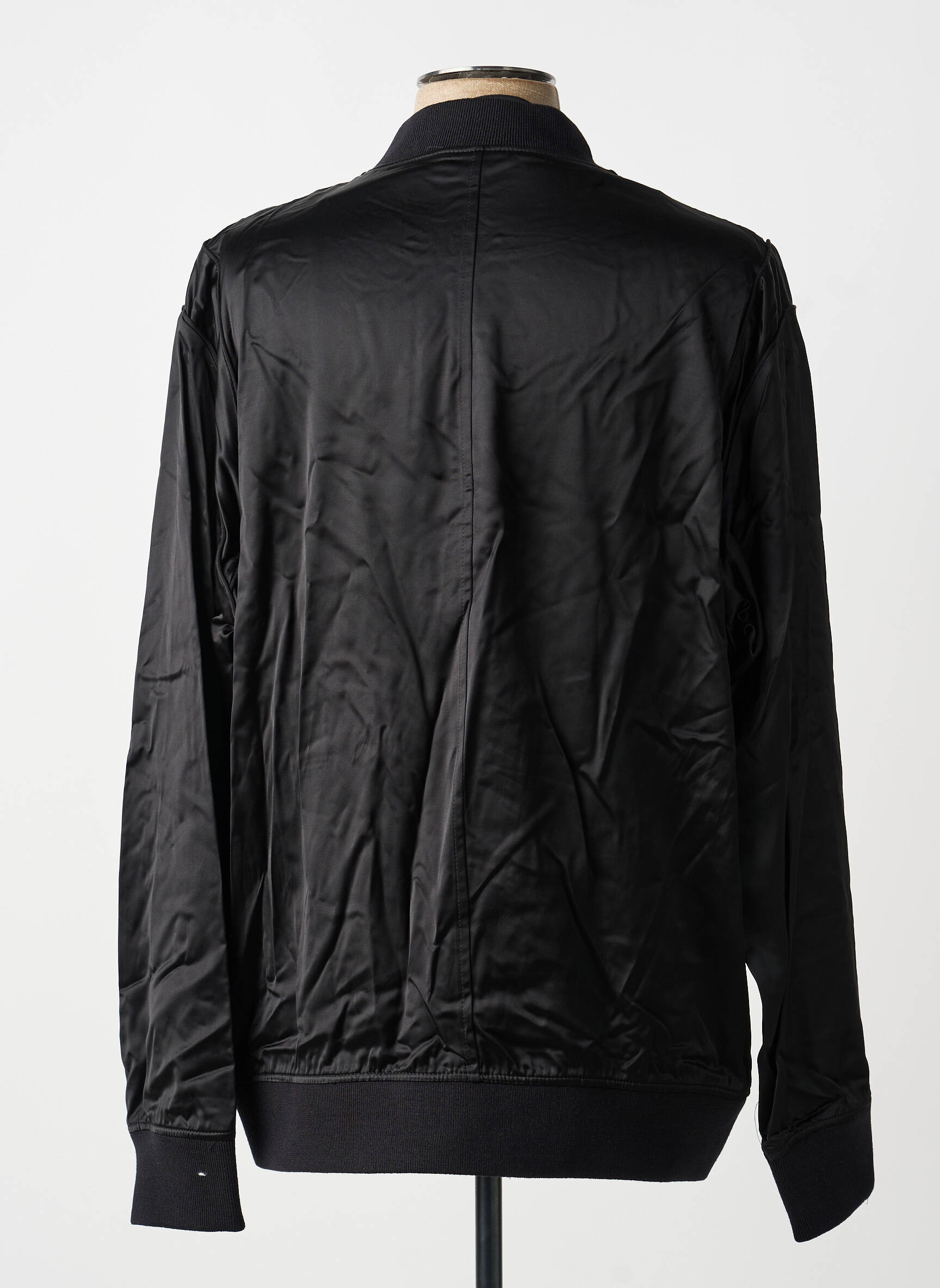 Veste casual resserrée sur le bas noir THE KOOPLES homme