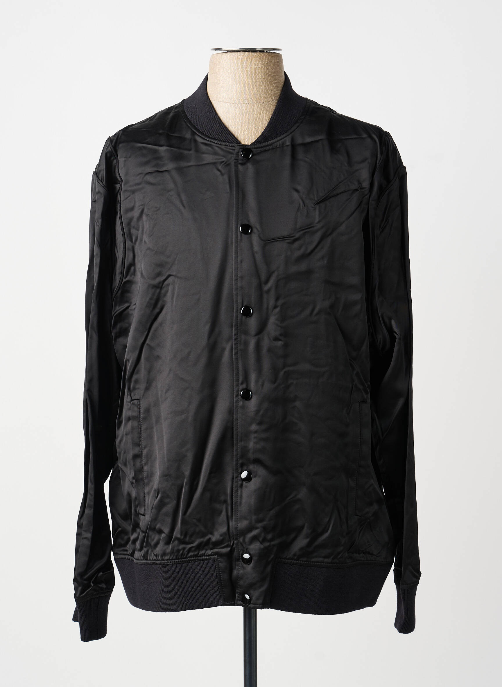 Veste casual resserrée sur le bas noir THE KOOPLES homme
