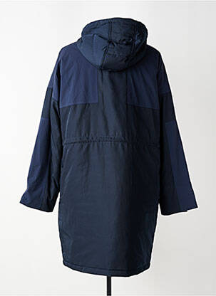 Parka finition intérieure doublure satiné a capuche bleu BOMBERS homme