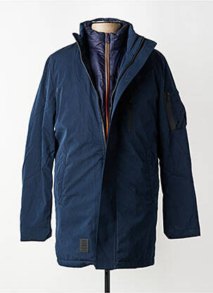 Blouson poches bleu BOMBERS homme