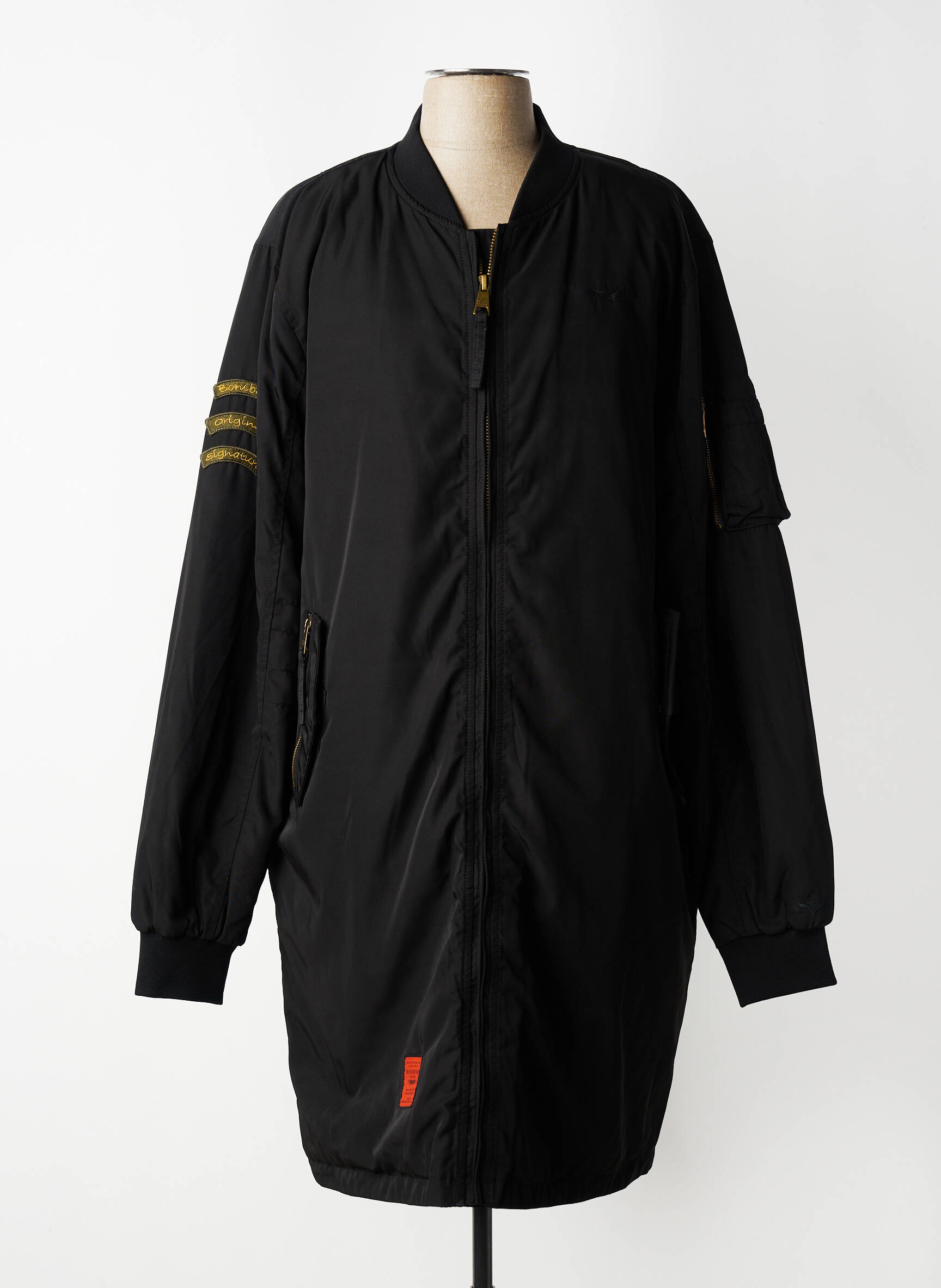 Blouson poches noir BOMBERS homme