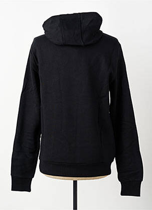 Sweat-shirt à capuche tissage jersey manches longues noir CAVALLI homme