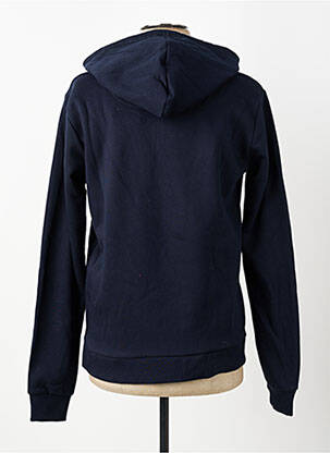Sweat-shirt à capuche poches manches longues bleu CAVALLI homme