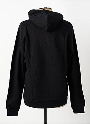 Sweat-shirt à capuche poches manches longues noir CAVALLI homme