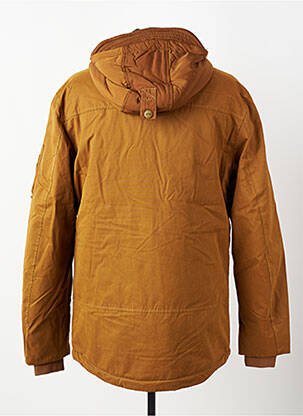 Parka finition intérieure doublure satiné a capuche marron BOMBERS homme