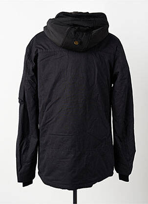 Parka finition intérieure doublure satiné a capuche noir BOMBERS homme